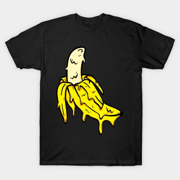 Melt banana T-Shirt by Schioto